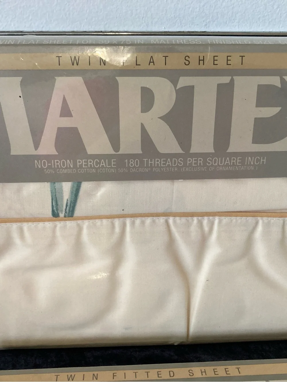 Martex Botanical Garden Floral Twin Sheet Set w/King Pillow Cases Blush Pink